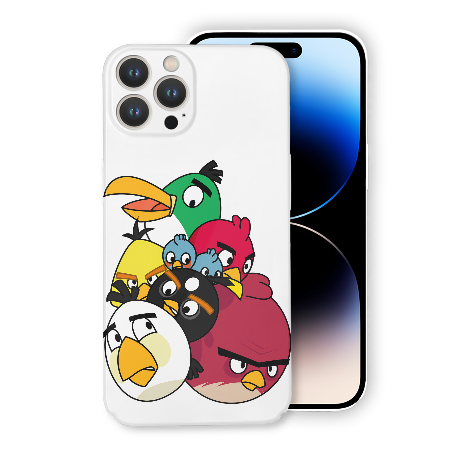 （画像用） Angry Birds アングリーバード 【iPhone 14シリーズ対応】ハードケース